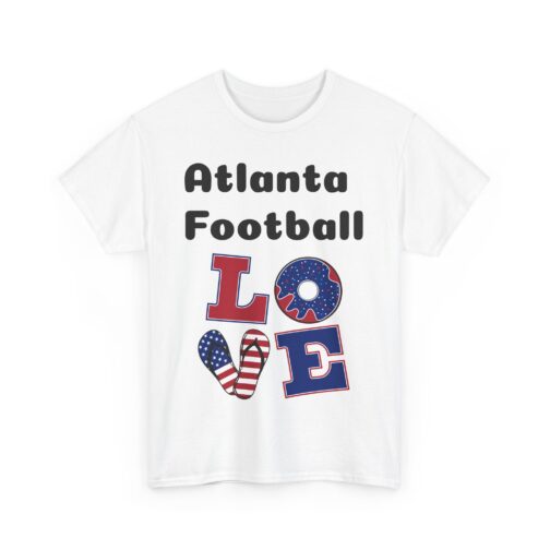 Atlanta Football Heavy Cotton Tee Unisex S-2XL - Image 3